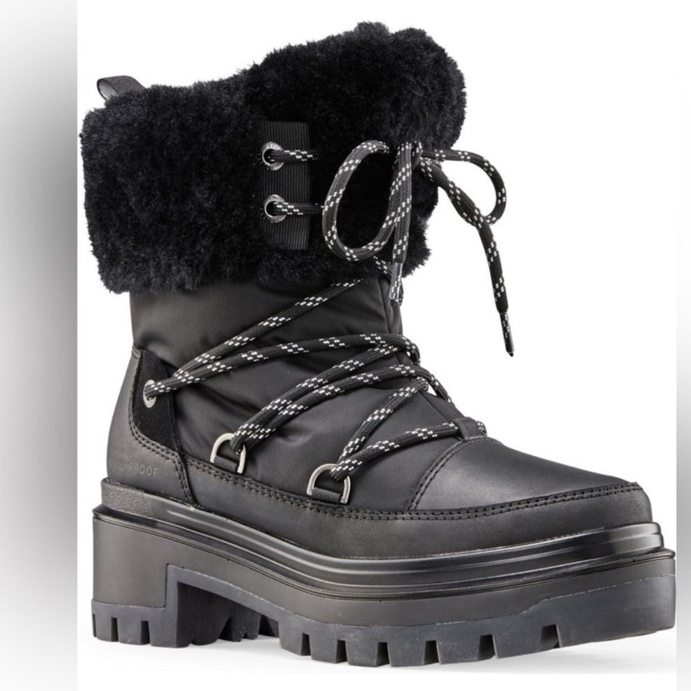 Cougar women’s Marlon Faux Shearling Cuff waterproof Boots